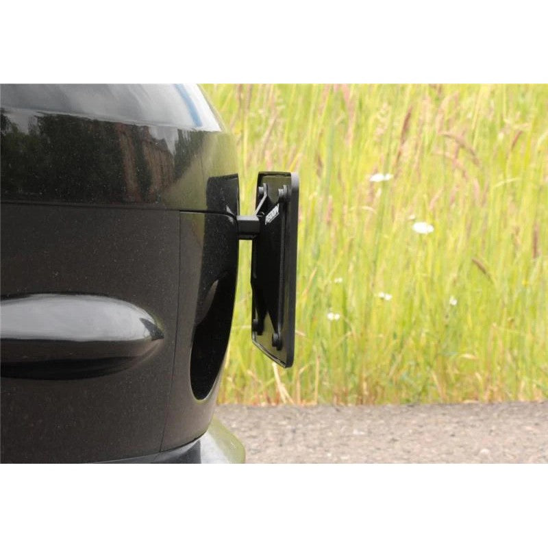 PERRIN license plate relocation bracket and mounting hardware for 2008-2014 Subaru Impreza WRX.