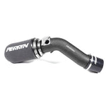 Black powder-coated PERRIN cold-air intake induction tube and filter for 2018-2021 Subaru WRX STI