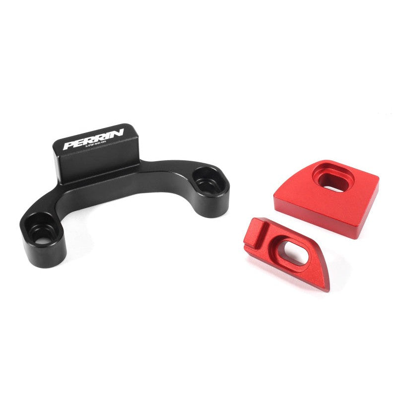 PERRIN Super Shifter Stop Kit with CNC machined components and hardware for 2018-2026 Subaru WRX.
