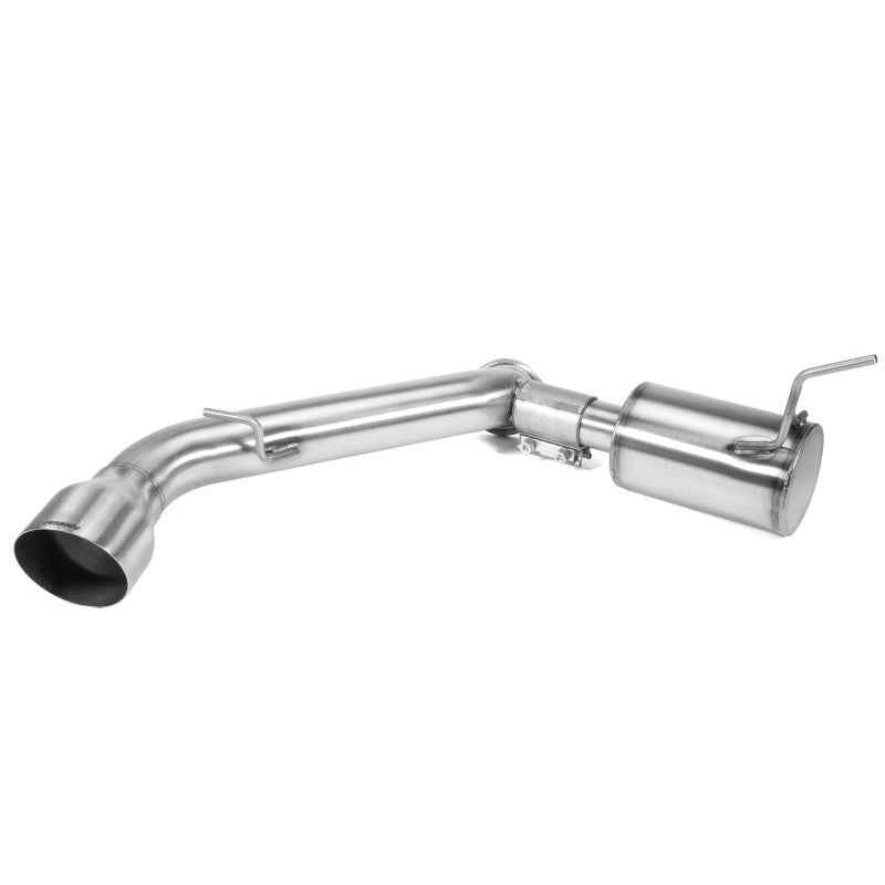 PERRIN single exit stainless steel axle-back exhaust with Helmholtz resonator for 2022-2026 Subaru BRZ and Toyota GR86