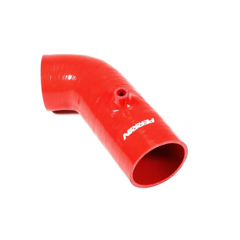 PERRIN Red multi-layer reinforced silicone intake inlet hose for 2022-2026 Subaru BRZ and Toyota GR86.
