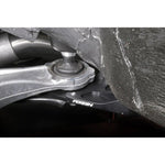 Black PERRIN Front Control Arm Brace with integrated jack point for 2017-2026 Subaru models