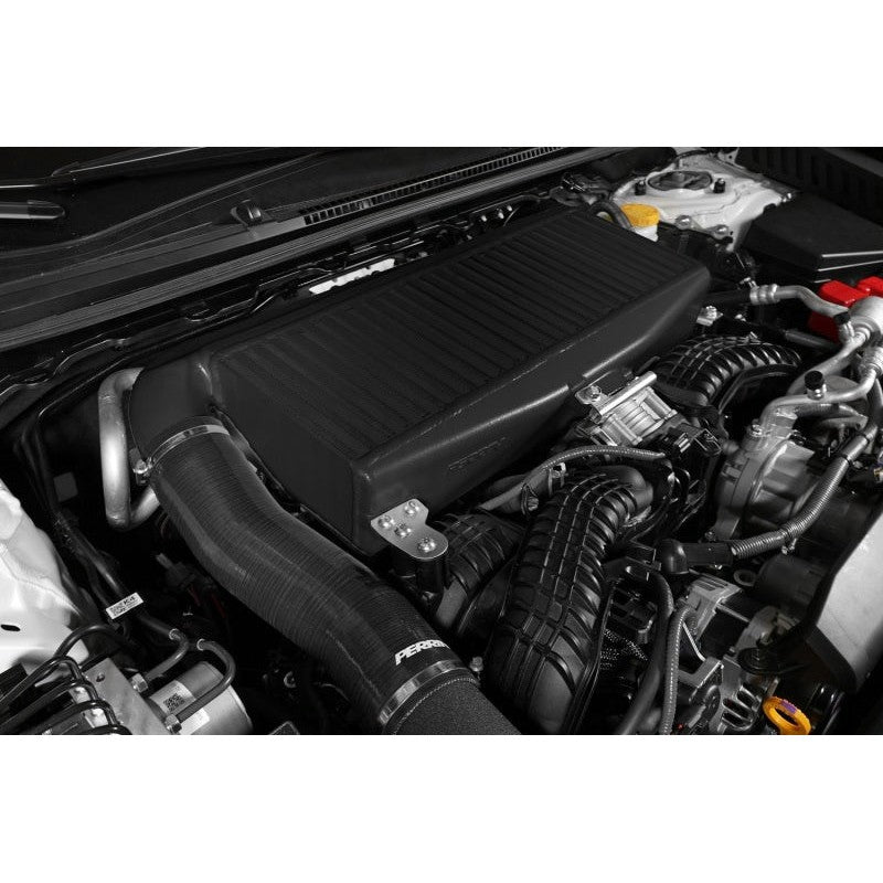 PERRIN black top mount intercooler upgrade for Subaru WRX, Ascent, Outback, and Legacy models