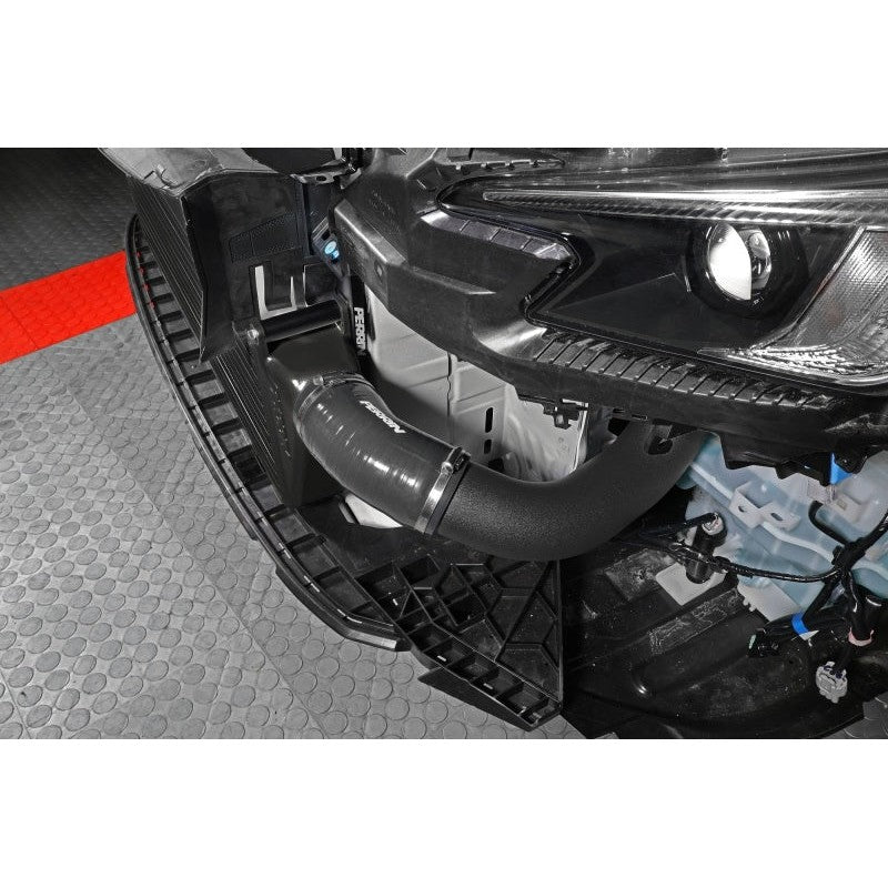PERRIN front mount intercooler kit with black core and black aluminum piping for 2022-2026 Subaru WRX