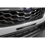 Black PERRIN front license plate delete trim piece for 2022-2026 Subaru WRX