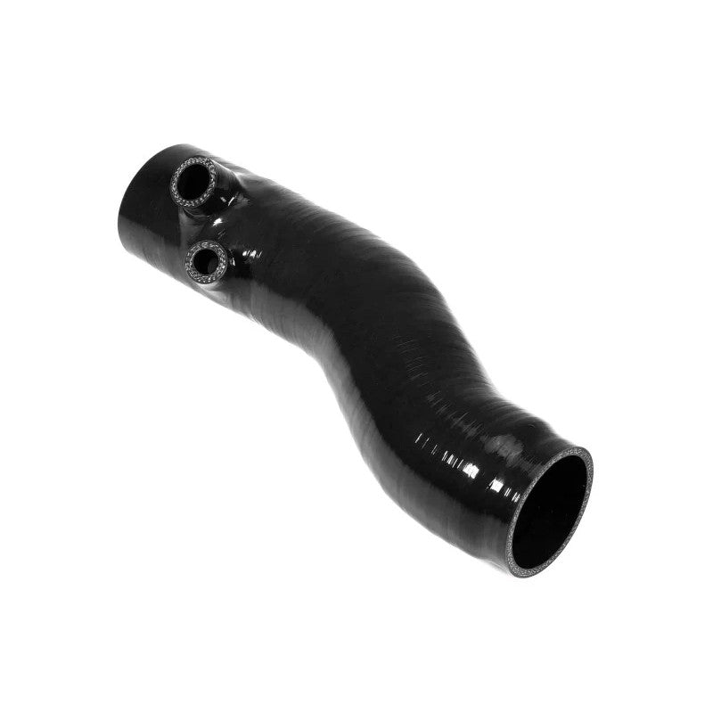 Black PERRIN long type reinforced silicone turbo inlet hose for 2022-2026 Subaru WRX