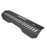 Black PERRIN short pulley cover for 2022-2026 Subaru WRX engine bay with PERRIN logo.