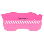 Hyper Pink PERRIN tall pulley cover for 2022-2026 Subaru WRX