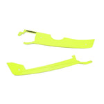 Neon Yellow laser-cut aluminum PERRIN radiator shroud for 2022-2026 Subaru WRX