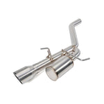 PERRIN stainless steel single exit catback exhaust system with 4.5 inch slash cut tip for 2022-2026 Subaru WRX