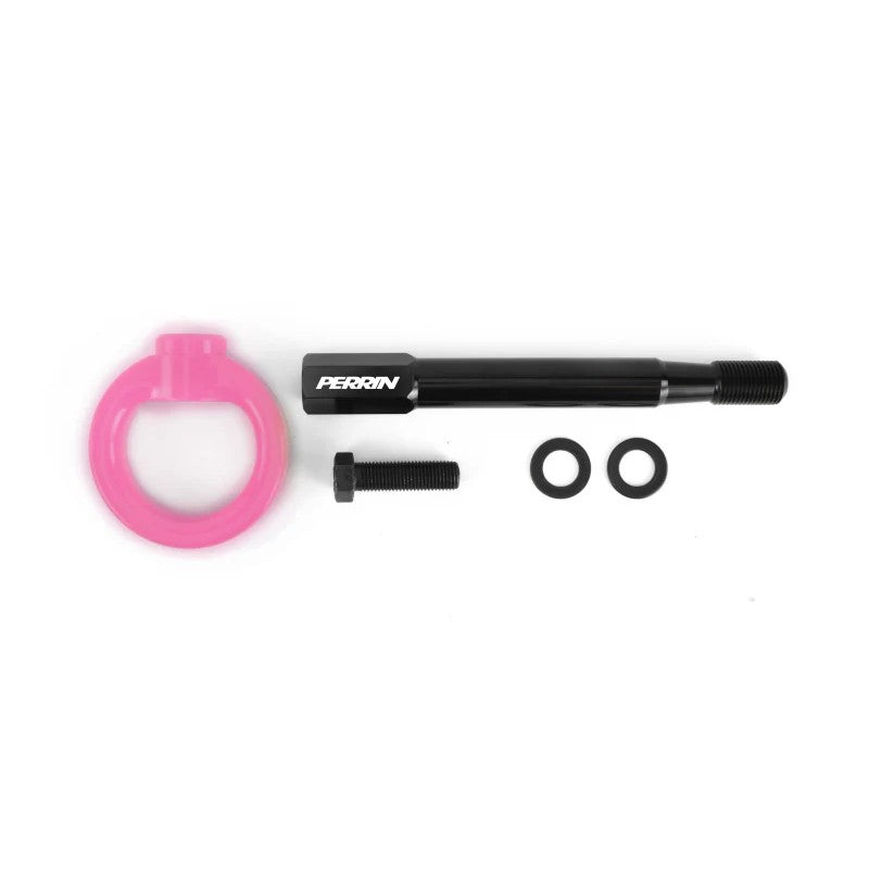 PERRIN 25-26 Subaru Forester (Bse/Ltd-Prem-Spt-Tour Incl. Hybrid/Wldrns) FR Tow Hook Kit - Hyp Pink