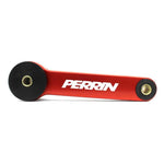 Red PERRIN Pitch Stop Mount for 2015-2020 Subaru WRX