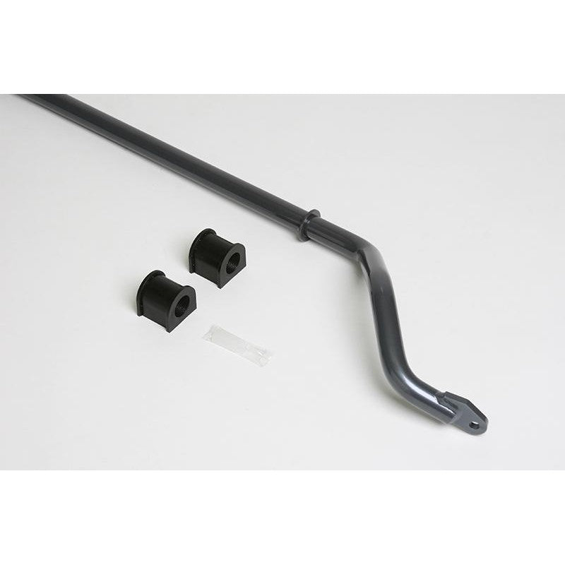 Progress Tech 25mm solid alloy steel rear sway bar for Nissan Altima and Maxima with polyurethane bushings.