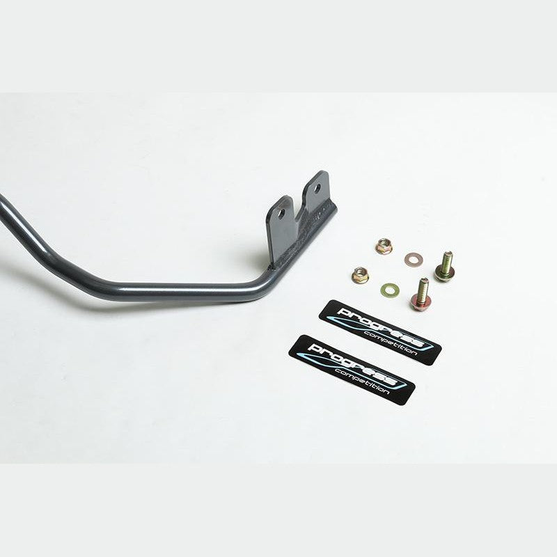 Progress Tech 19mm solid rear sway bar with polyurethane bushings and mounting hardware for Toyota Yaris and Scion xD.