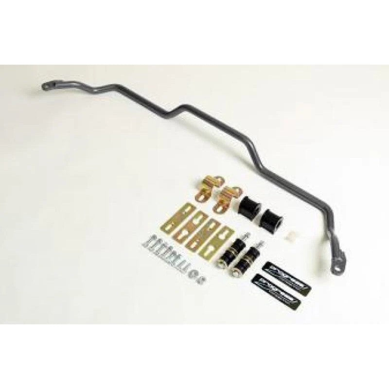 Progress Tech 22mm solid alloy steel front sway bar with polyurethane bushings for 1988-1991 Honda Civic and CRX.