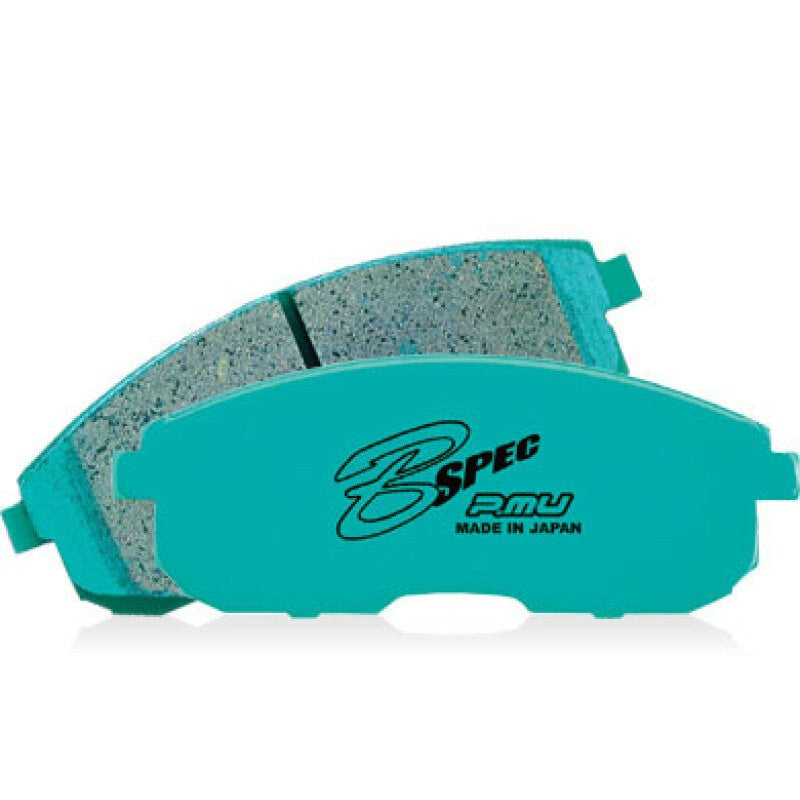 Project Mu B-FORCE rear brake pads PBR961 for 2017 Subaru STI with factory 6-pot Brembo calipers.