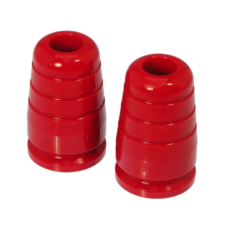 Red Prothane polyurethane rear bump stop kit for 2005-2006 Chrysler PT Cruiser