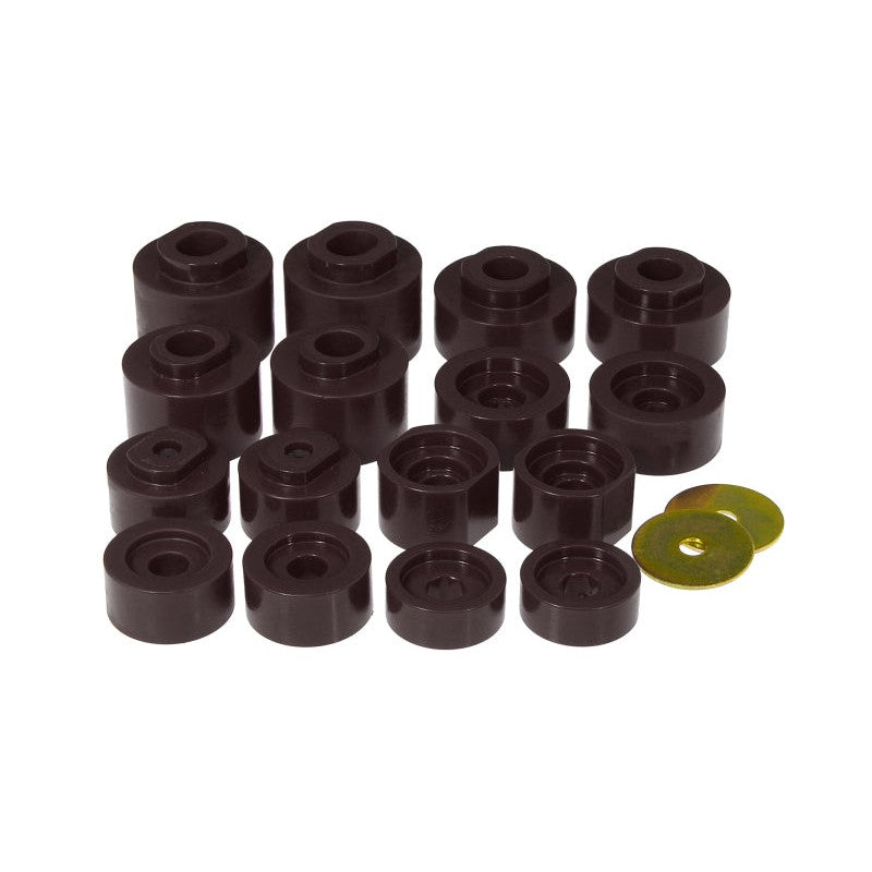 Prothane 6-116-BL black polyurethane body mount bushings and hardware for 2001-2005 Ford Explorer Sport Trac