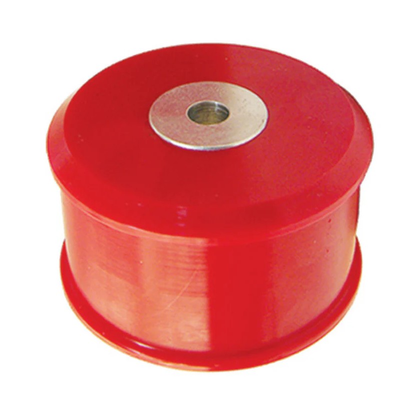 Red Prothane polyurethane front motor mount insert for 2002-2006 Nissan Sentra SE-R.