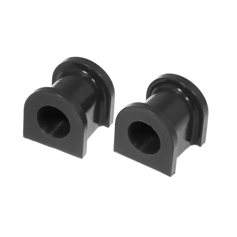 A pair of Prothane black polyurethane 34mm front sway bar bushings for 2004-2006 Nissan Titan models.