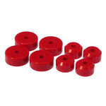Prothane 7-503 red polyurethane motor mounts for 1955-1957 Chevrolet Bel Air.
