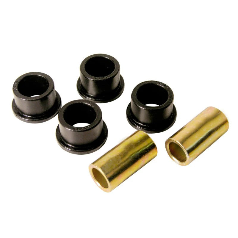 Prothane 7-302-BL black polyurethane rear track arm bushing kit for 1961-1972 Chevy and GMC trucks.