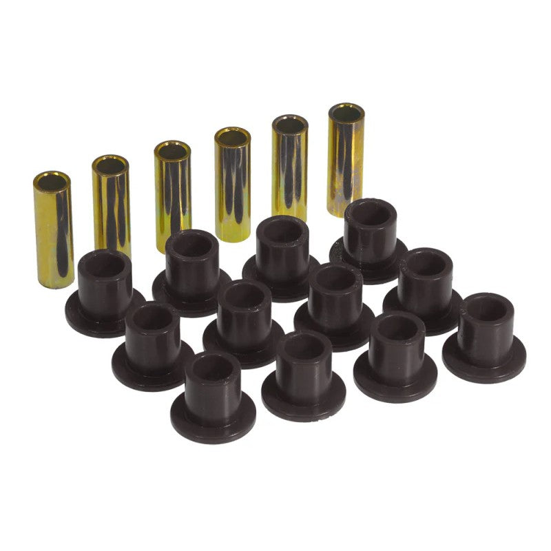Prothane black polyurethane leaf spring and shackle bushing set for 1961-1968 International Scout 80/800.