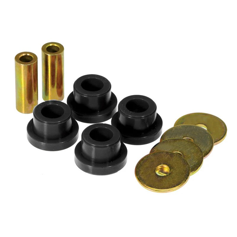 Black Prothane polyurethane rear control arm bushings for 1963-1982 Chevrolet Corvette, part number 7-303-BL.