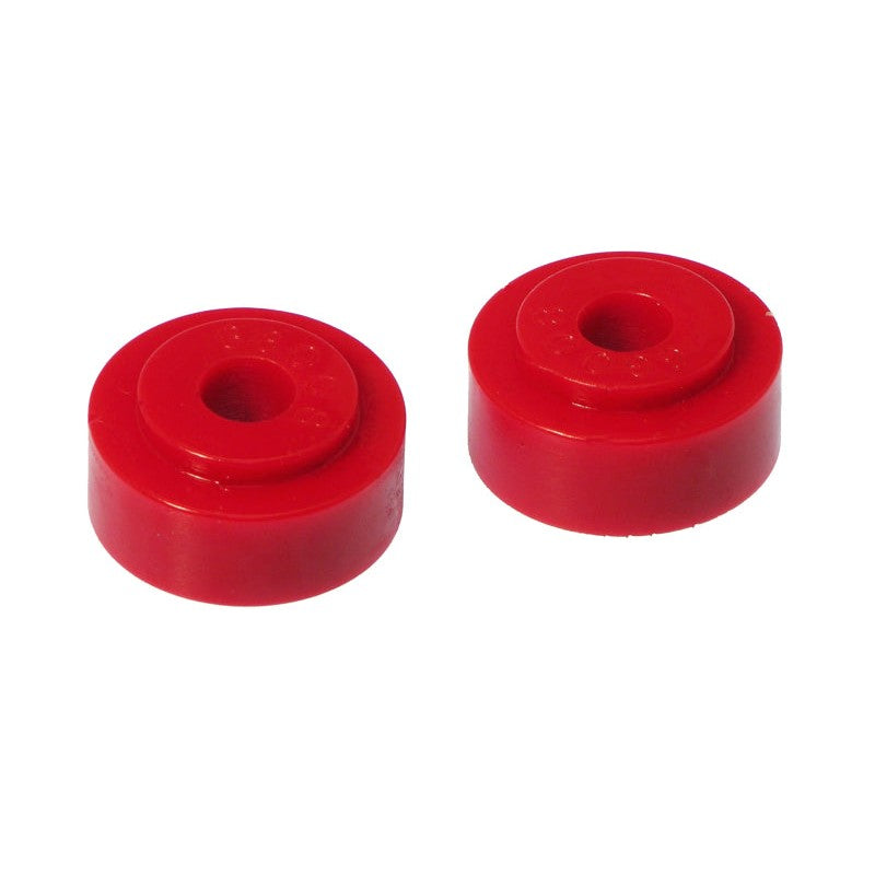 Red Prothane polyurethane power steering ram bushings for 1964-1970 Ford Mustang