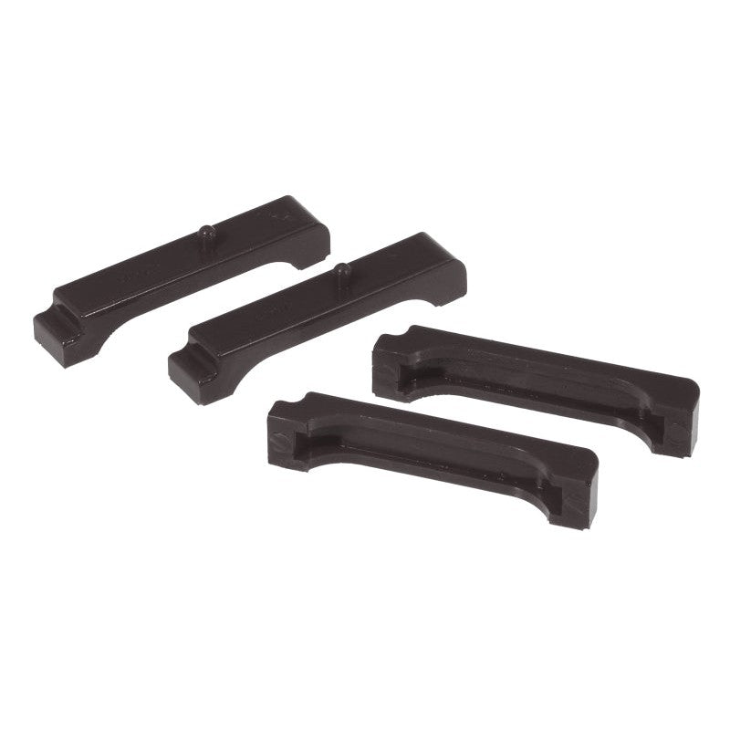 Prothane black polyurethane radiator isolators for GM Big Block engines
