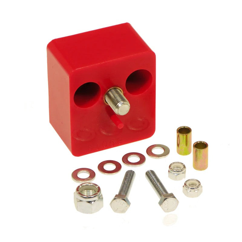 Prothane 22-502 red polyurethane rear motor mount bushing for 1975-1984 Volkswagen Rabbit and Jetta