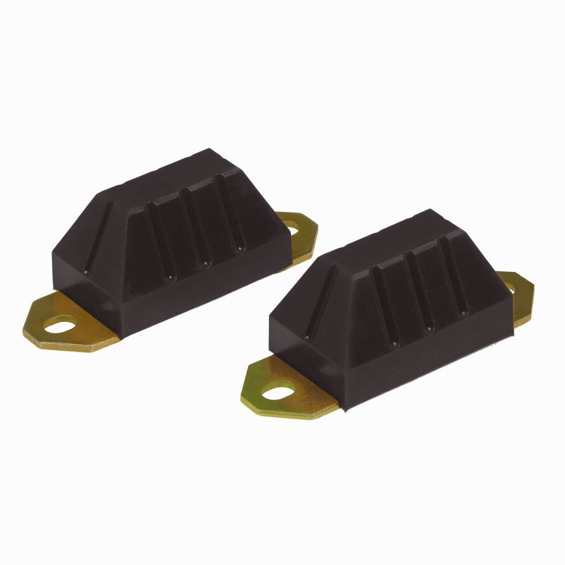 Black Prothane polyurethane axle snubber bump stop for 1976-1995 Jeep CJ and Wrangler.