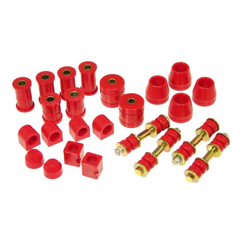 Prothane 14-2003 red polyurethane Total Kit for 1979-1983 Nissan 280ZX suspension.