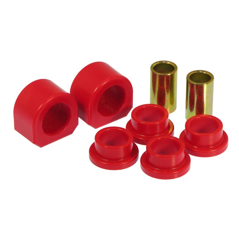 Red polyurethane 1 1/4 inch front sway bar bushings for 1981-1991 GM 4WD