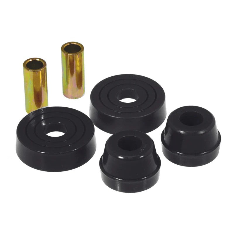 Prothane 6-1213-BL black polyurethane strut tower bushings for 1983-2004 Ford Mustang and Mercury Capri