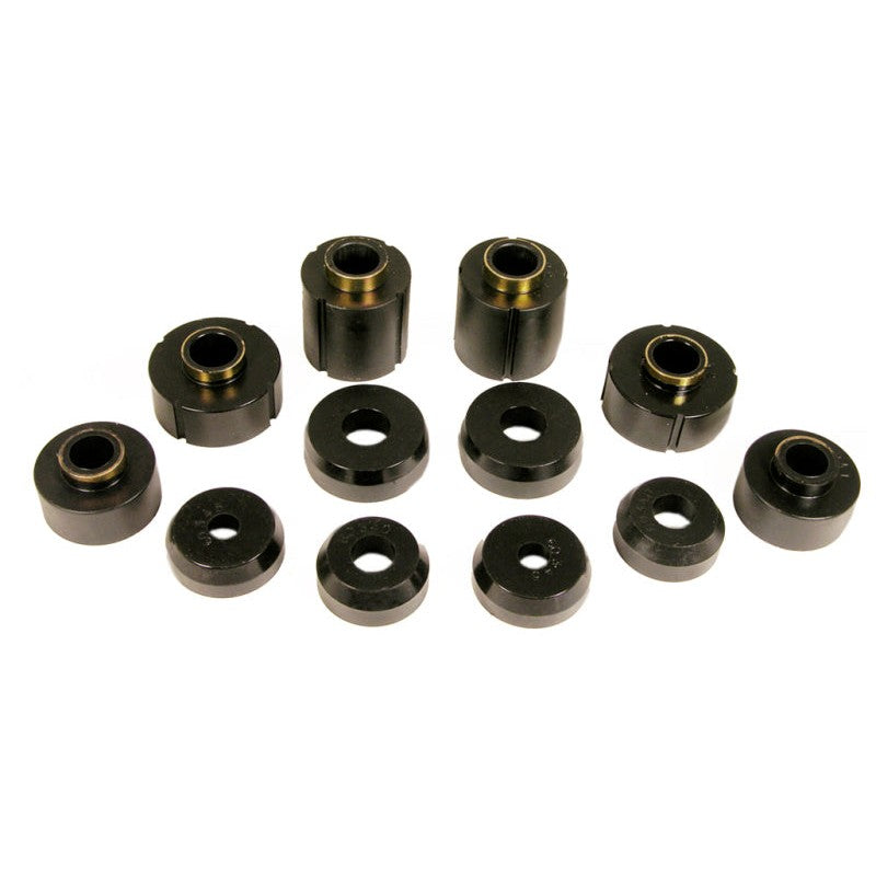Prothane 6-106-BL black polyurethane body mount bushings and hardware for 1983-1997 Ford Ranger