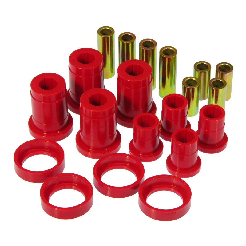Prothane red polyurethane front control arm bushing kit for 1984-1988 Pontiac Fiero
