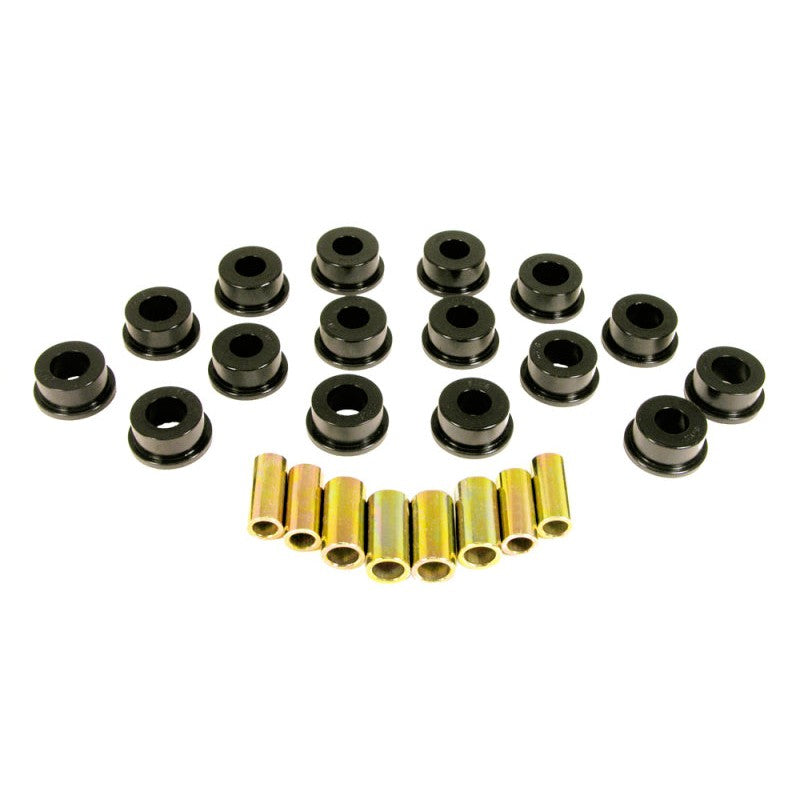 Black Prothane polyurethane rear control arm bushing set for 1984-1996 Chevrolet Corvette