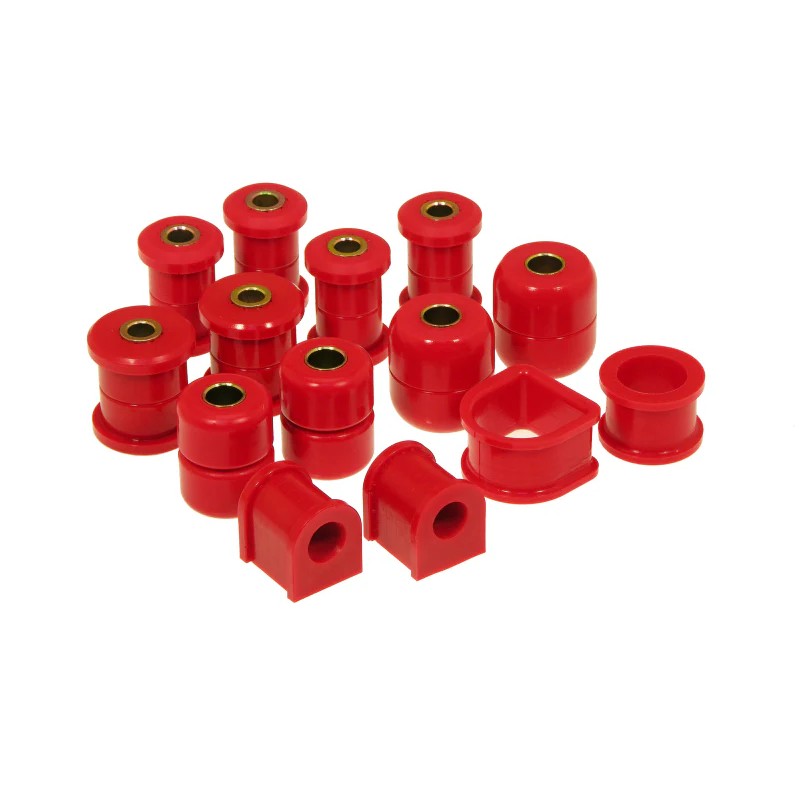 Prothane 18-2008 Total Kit red polyurethane suspension bushings for 1985-1989 Toyota MR2