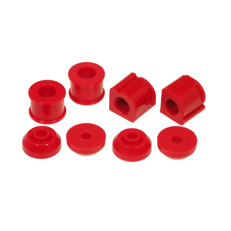 Red Prothane 19mm polyurethane front sway bar bushings for 1985-1998 Volkswagen Golf and Jetta