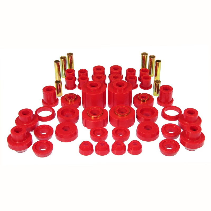 Prothane 6-2028 red polyurethane total bushing kit for 1987-1996 Ford F-150 2WD
