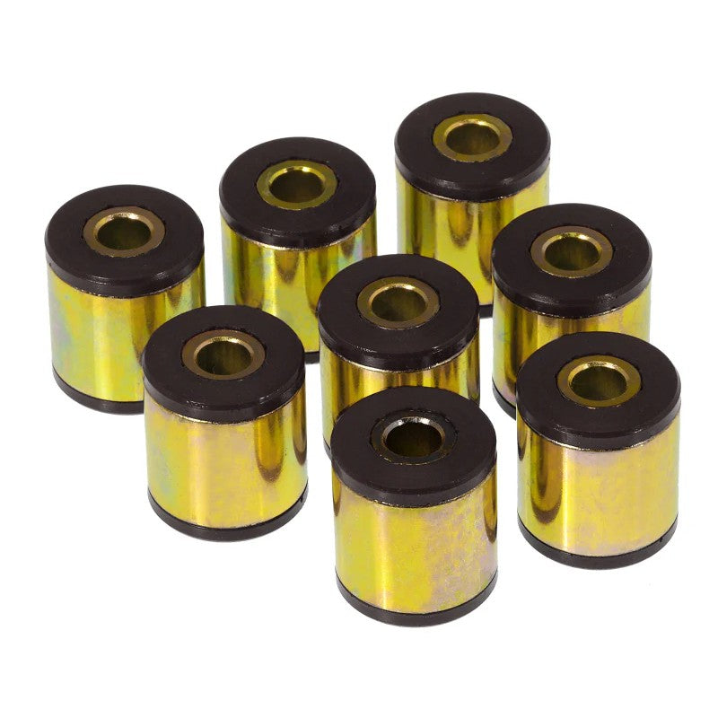 Prothane black polyurethane rear lower control arm bushings for 1986-1997 Honda Accord.