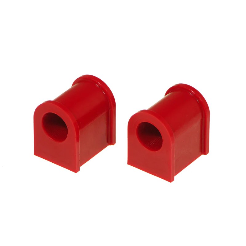 Red Prothane 19mm polyurethane front sway bar bushings for 1991-1995 Toyota MR2.