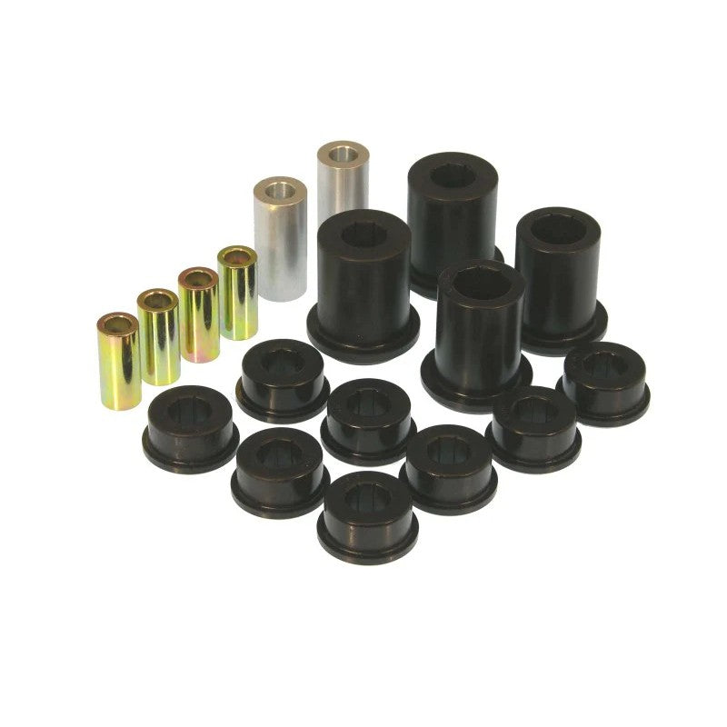 Black Prothane polyurethane front control arm bushings for 1992-1996 Lexus SC300 and SC400 models.