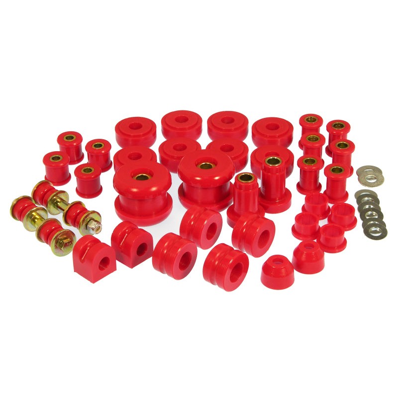 Prothane 4-2002 Red polyurethane suspension bushing total kit for 1995-1999 Dodge Neon