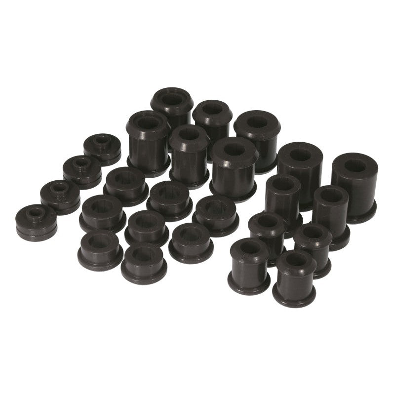 Prothane 7-2014-BL black polyurethane suspension bushing total kit for 1997-2004 Chevrolet Corvette.
