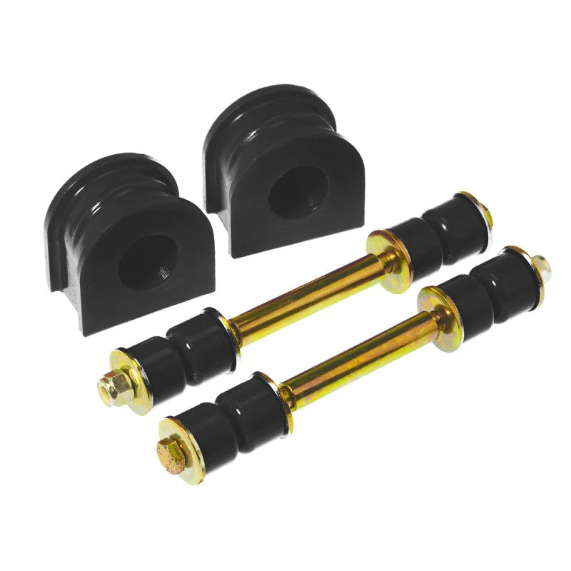 Pair of black Prothane 30mm polyurethane front sway bar bushings for 1997-2003 Ford F-150 and F-250 trucks.