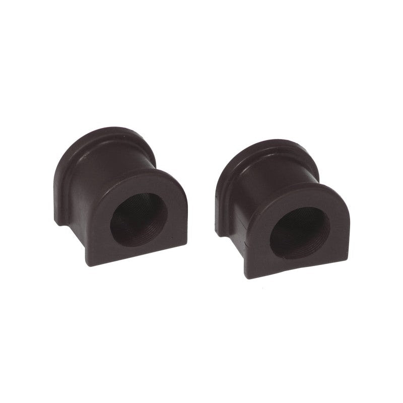 Prothane black polyurethane 24mm front sway bar bushings for 2003-2006 Mitsubishi Lancer Evolution.