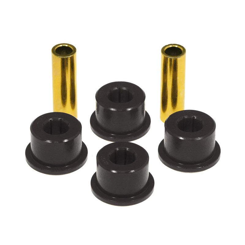 Prothane black polyurethane universal pivot bushing kit for 1-1/2 inch housing and 1/2 inch bolt.