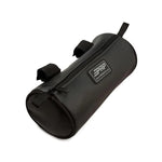 Black cylindrical PRP Buggy Bag made of vinyl-coated nylon with roll bar mounting straps.